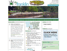 Tablet Screenshot of franklin-la.com